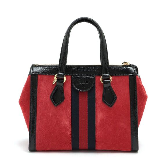 Gucci Ophidia Suede X Patent 2Way #128330G58B - Picture 2 of 14